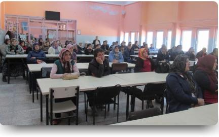2014-2015 yılı 9. Sınıflara Alanların Tanıtımı ve 2.Dönem Genel Veli Bilgilendirme Toplantısı yapıldı.